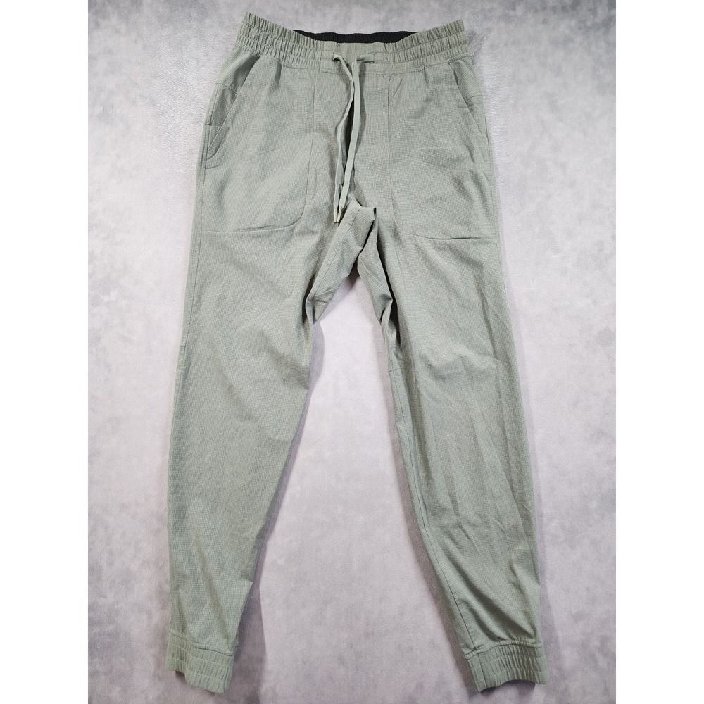 Lululemon Lab Grid Texture Joggers Sage Green Athletic Womens Medium